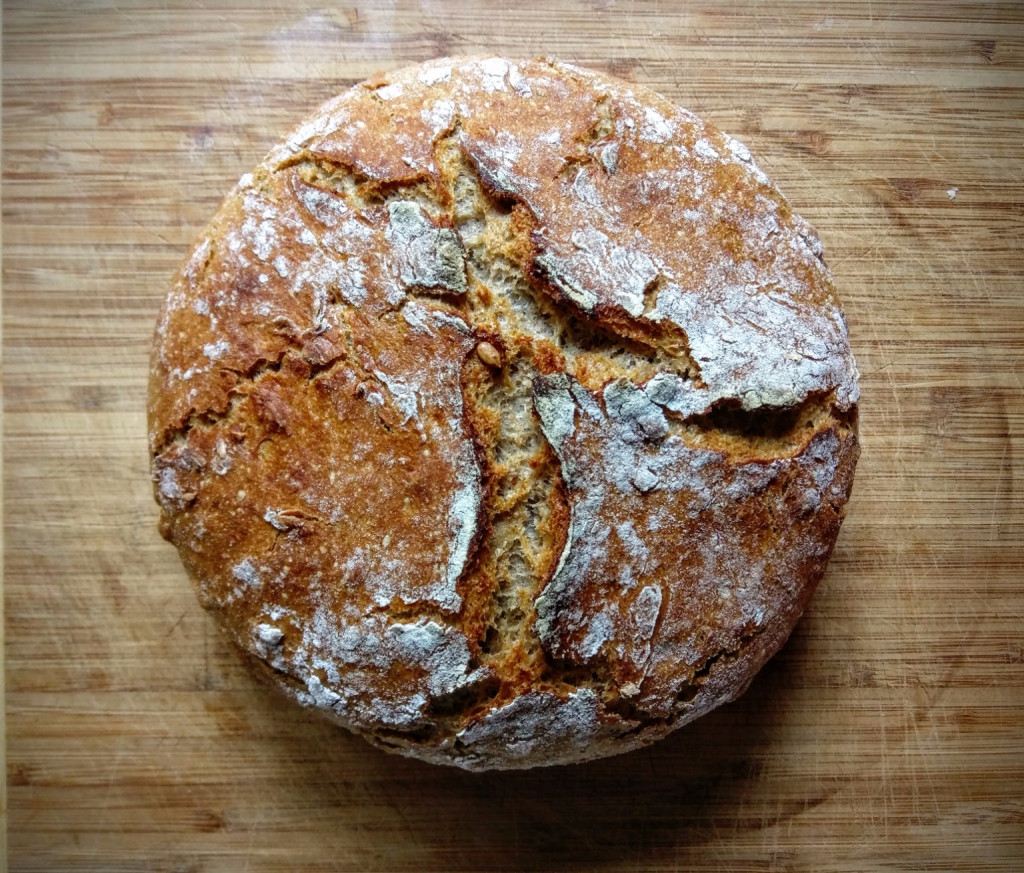 Strudelflitzer - Rustikales Brot ohne Kneten