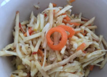 Pastinaken-Wurzel Rohkost